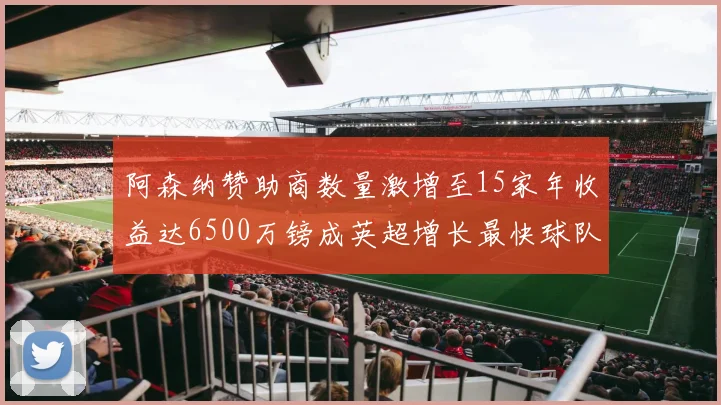阿森纳赞助商数量激增至15家年收益达6500万镑成英超增长最快球队